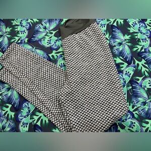 Stylish Black and White Leggings